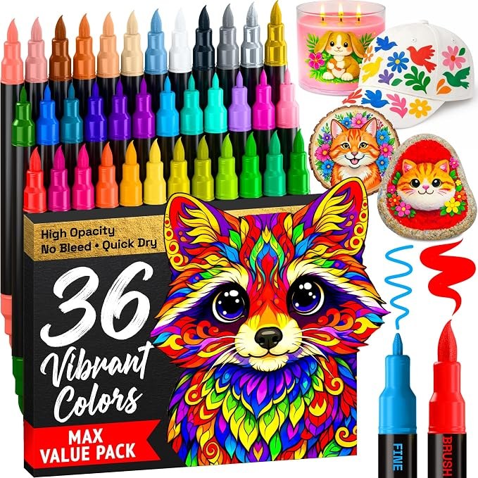 Marcadores vinílicos x38