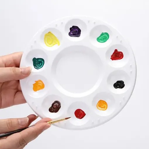 [DDT-009] Paleta mezcladora plástica redonda