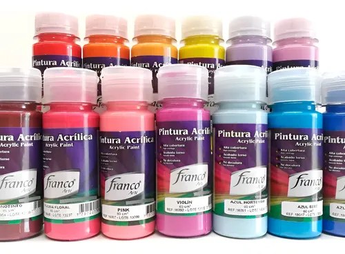 Pinturas franco 60 ml (Amarillo primario)