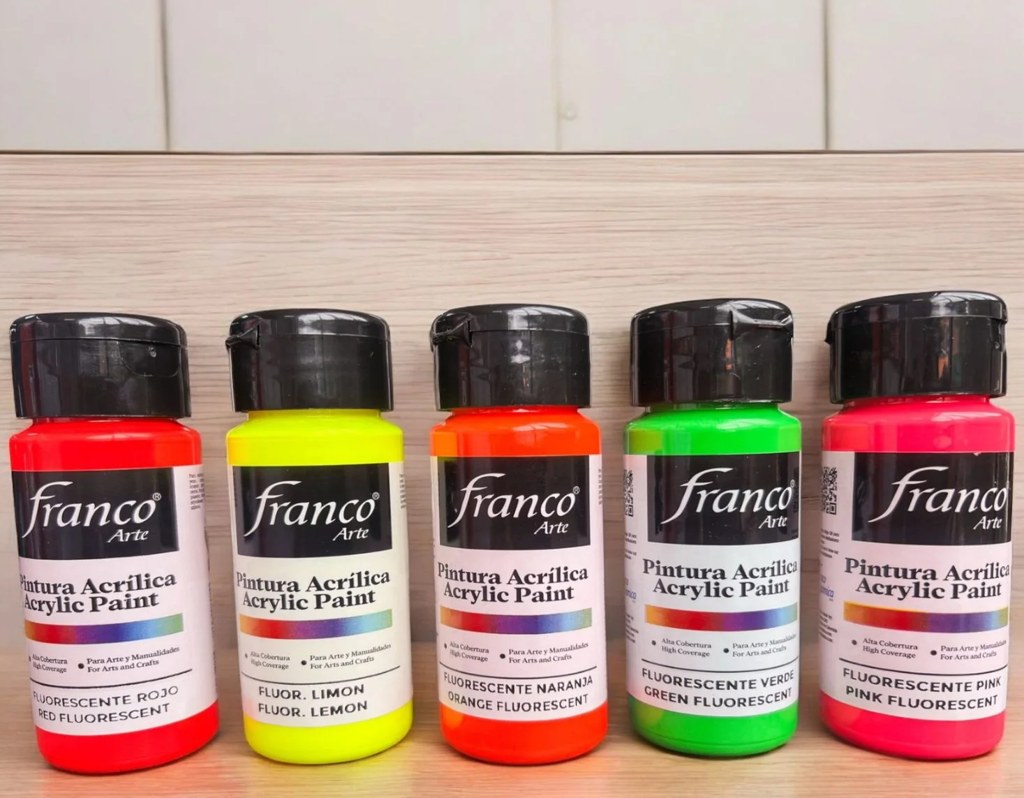 [DDT-042] Pintura franco 60 ml neon